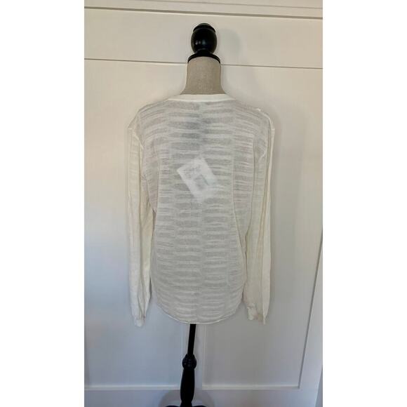 Roberto Collina Other - Roberto Collina Mens Sweater in Ivory Size 52 Knit Pullover Classic Warmer Boho